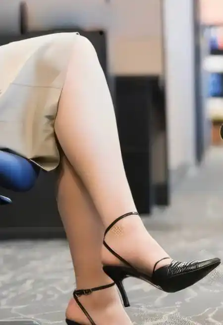 90后女生长期跷二郎腿致两腿长短不一