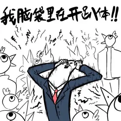 我脑袋里在开趴体
