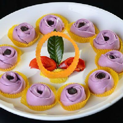 紫薯玫瑰婚庆摆盘冷冻速食半成品点心早餐280g10其它