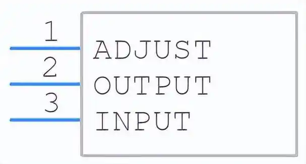 lm317t 稳压器:引脚排列,cad 模型,应用