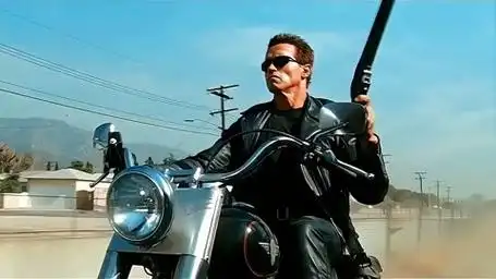 施瓦辛格巅峰之作:终结者2,那么逼真