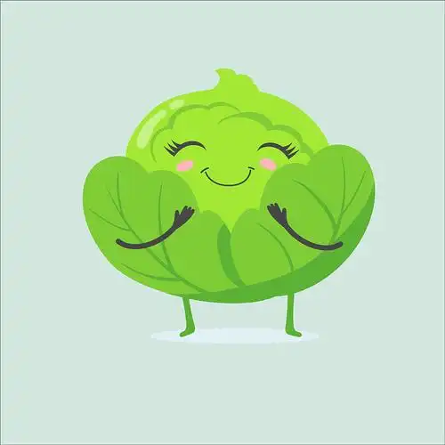 有趣的蔬菜孤立卡通人物