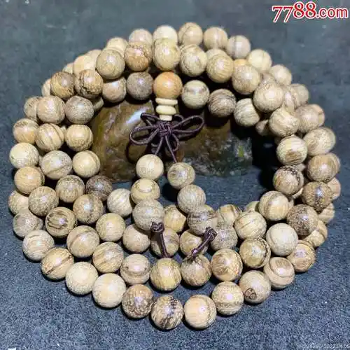 精美越南沉香木108手串一条