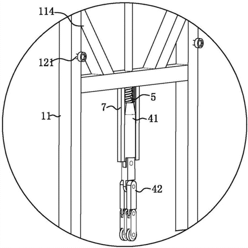 一种出入口折叠门的制作方法
