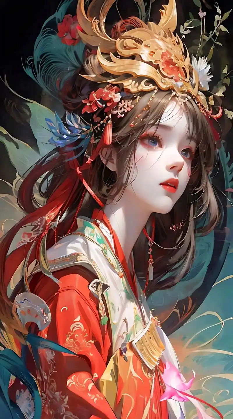 万物皆有灵,你的狐妖少女!#手机壁纸 #二次元 - 抖音