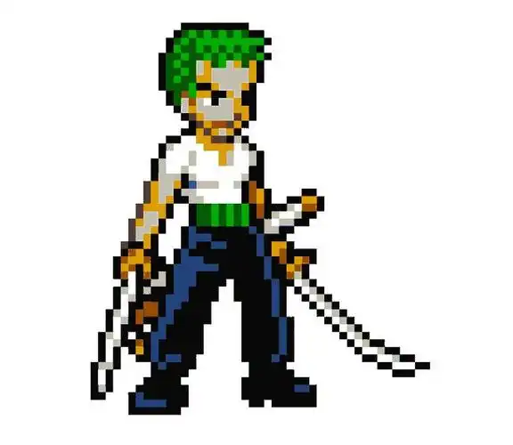 jump明星终极大乱斗游戏角色像素画网格画图案_网易订阅