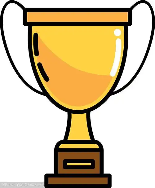 冠军奖杯卡通