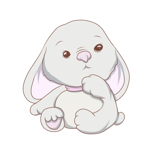 可爱呆萌小动物插画图片