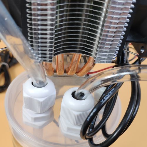 半导体制冷机增强版双风扇水箱套装水冷手机电脑diy套件