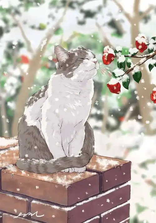 马克笔手绘:萌宠猫咪图,可爱爆棚