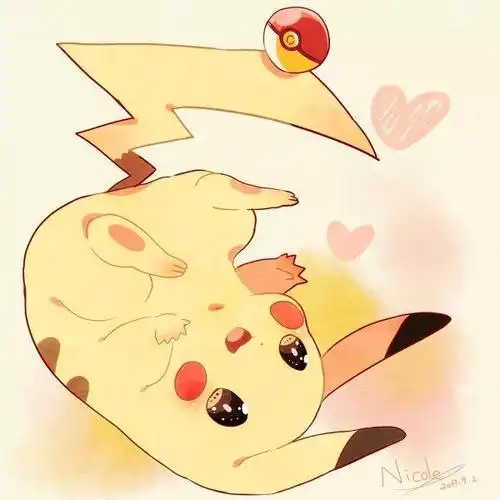 神奇宝贝-皮卡丘可爱头像