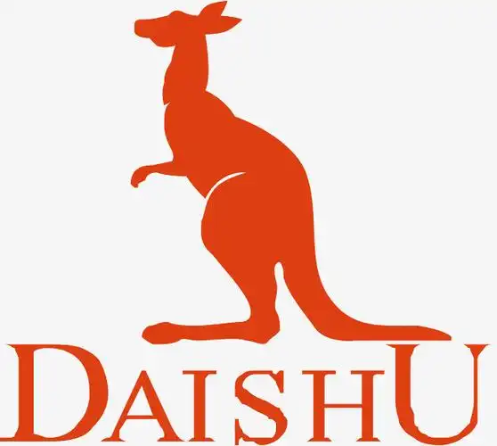 卡通手绘可爱小动物袋鼠英文字母