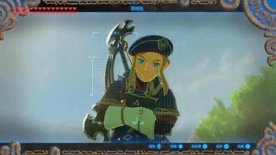 这海拉鲁第一男模这谁见了不爱啊还有近卫套是真好看#塞尔达传说旷野