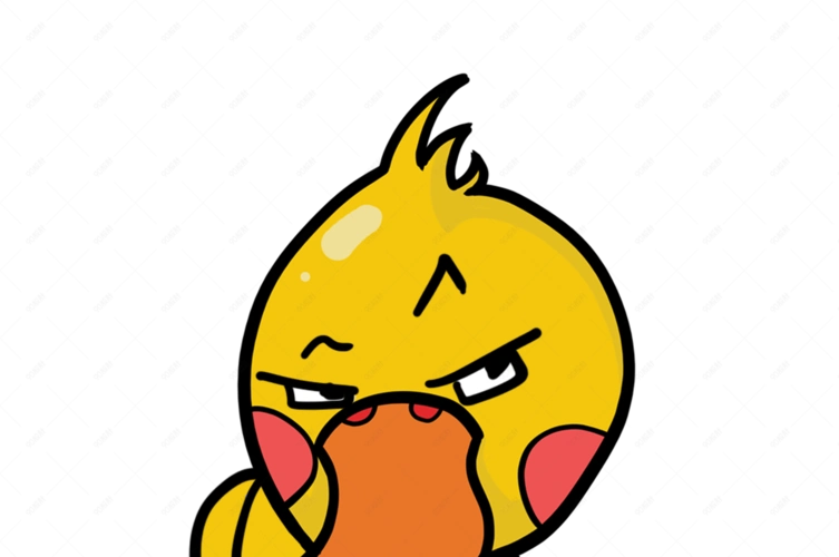 小鸭肥鸭q版卡通角色动物形象聊天表情包说谁呢