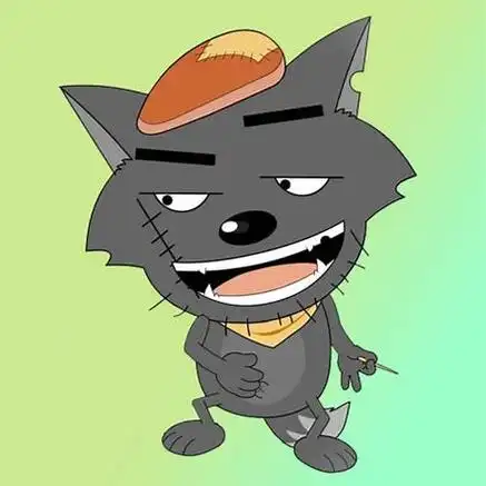 高清可爱灰太狼头像图片