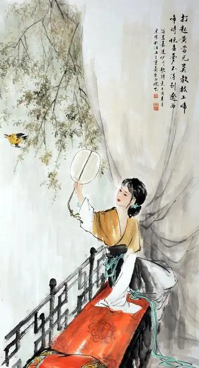 《春怨》金昌绪唐诗注释翻译赏析