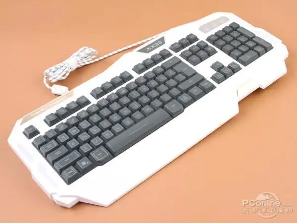 新盟曼巴狂蛇k33游戏键盘 细节赏析