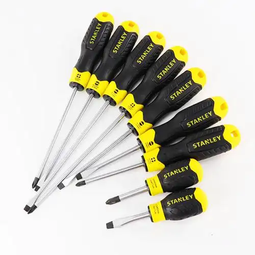 史丹利螺丝刀十字一字带磁性螺丝批家用小梅花改锥起子螺丝批套装