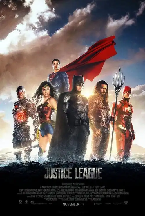 正义联盟justiceleague正式版角色海报