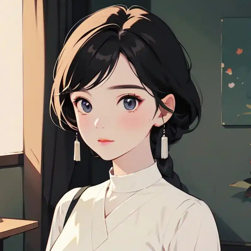 淡雅小清新动漫女生头像 🌸