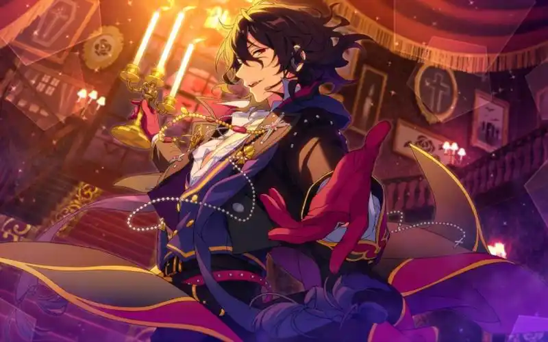 【偶像梦幻祭2】朔间零卡池五星spp mv衣装展示[混沌と愛の先導者]