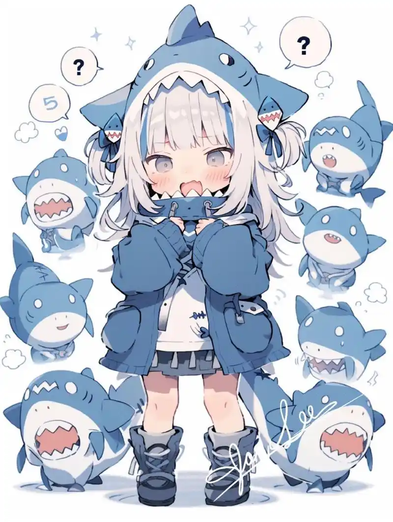 动物拟人 | 鲨鱼男孩 感谢关键词分享 ,主页内容很不错,日常学习根据