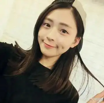 有酒窝的女生头像