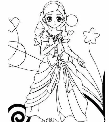 公主的画法 公主的画法大全