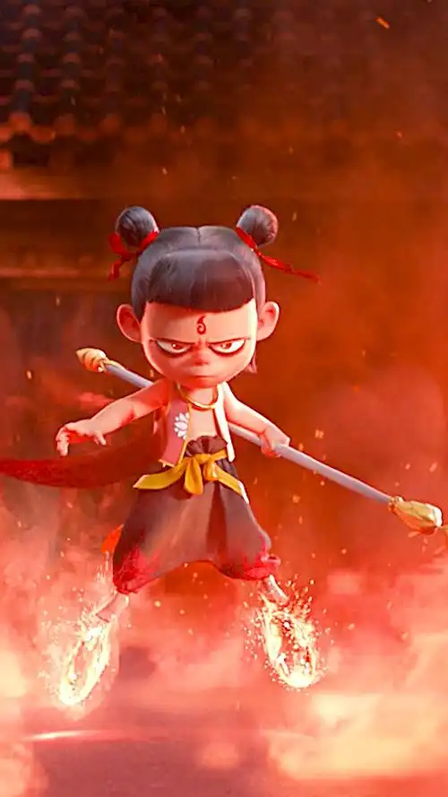 动漫#送你一张#高清 #动态壁纸 #动漫 #哪吒