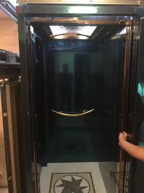 亦庄金地格林小镇直角开门别墅电梯图纸