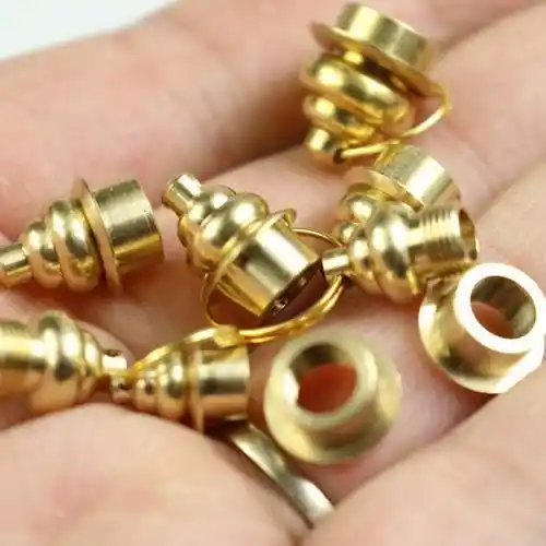 葫芦配件嘴盖口铜嘴配饰手捻铜件葫芦