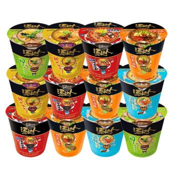 汤达人 统一方便面 海鲜拉面80g/桶