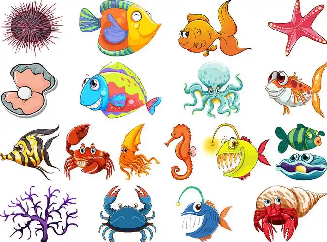 海洋生物图片素材