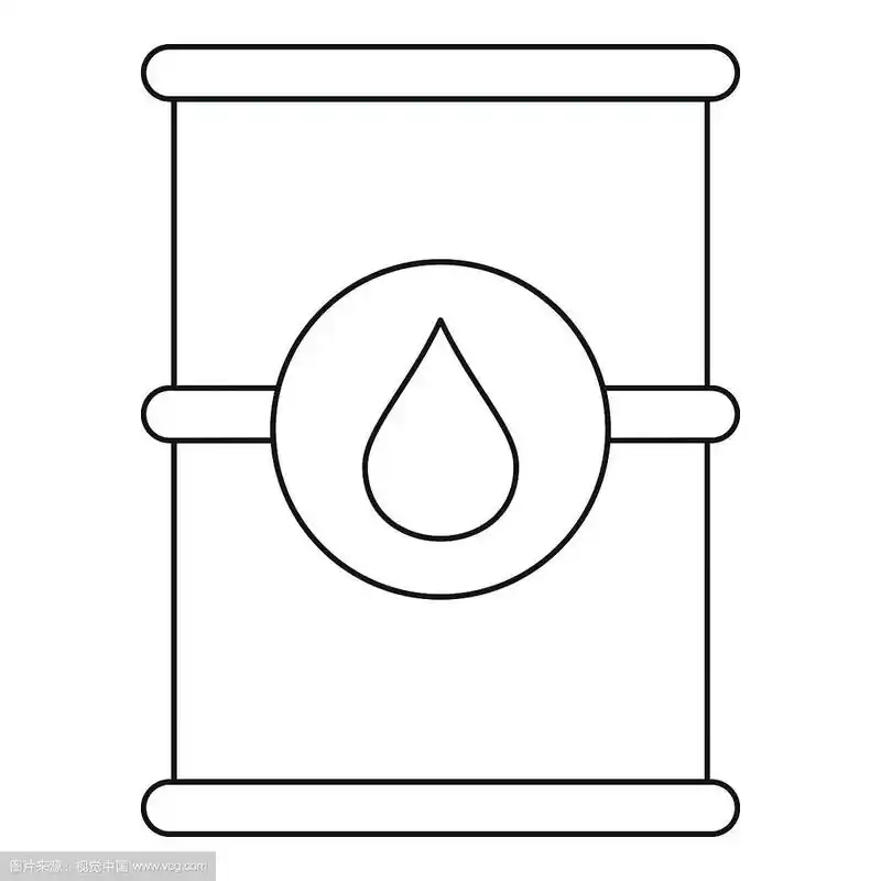桶油图标轮廓风格