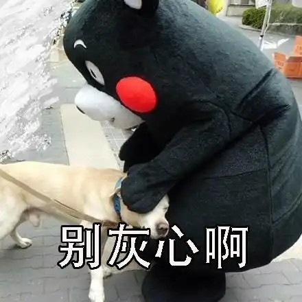 熊本灰心泄气表情包