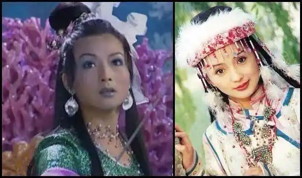 《还珠格格》里饰演万人迷香妃的刘丹,在《西游记续集》里饰演了西海