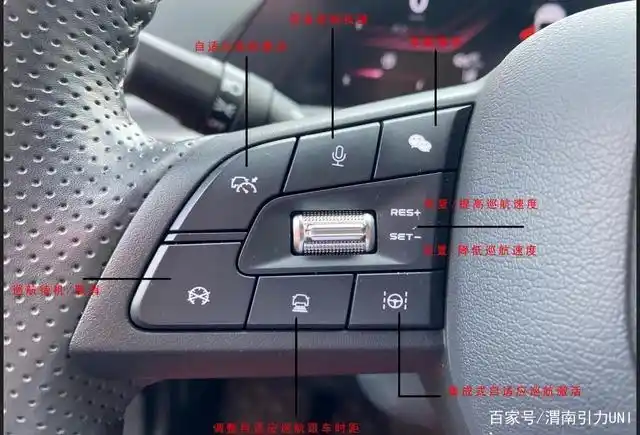 长安uni—t 部分功能按键说明