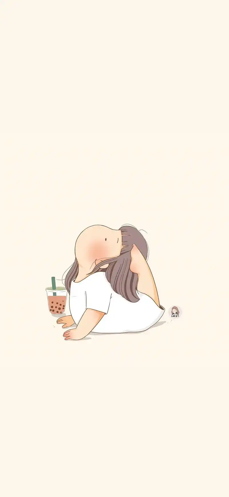 清新可爱瑜伽系列#手机壁纸 #可爱壁纸 #高清壁纸 #卡通壁 - 抖音