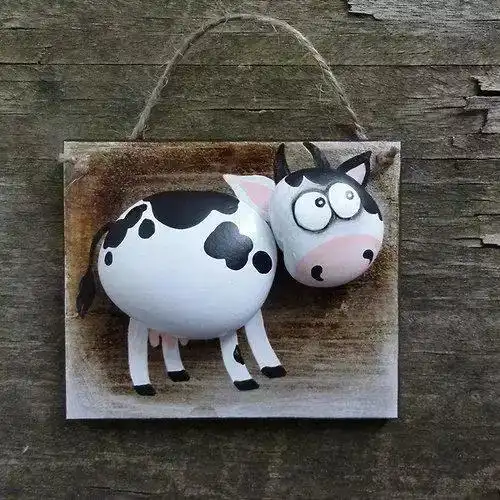 幼儿园亲子手工之废物利用,石头捡回家后,美爆了