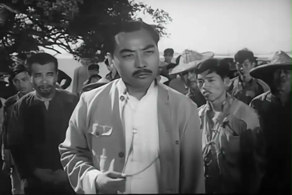 「图说老电影」1964年国产黑白故事片《岸边激浪》