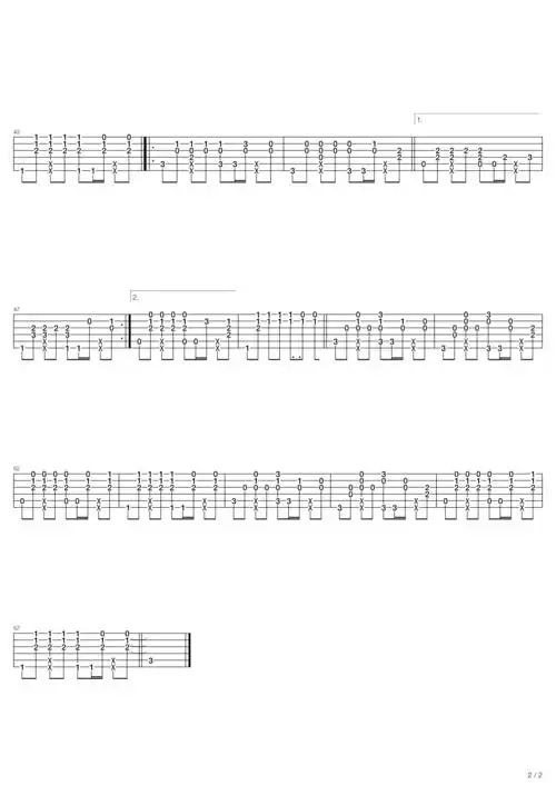 imaginedragonsdemons吉他指弹版吉他谱