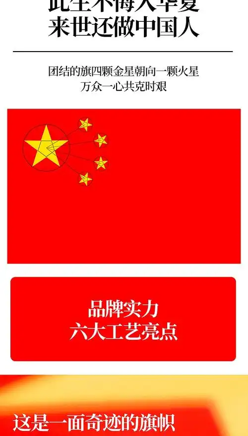派榜标准1号国旗纳米防水中国国旗五星红旗中秋国庆节布置装饰超大