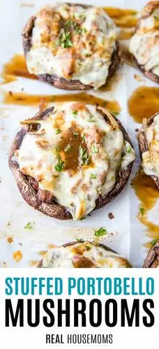 stuffed portobello mushrooms