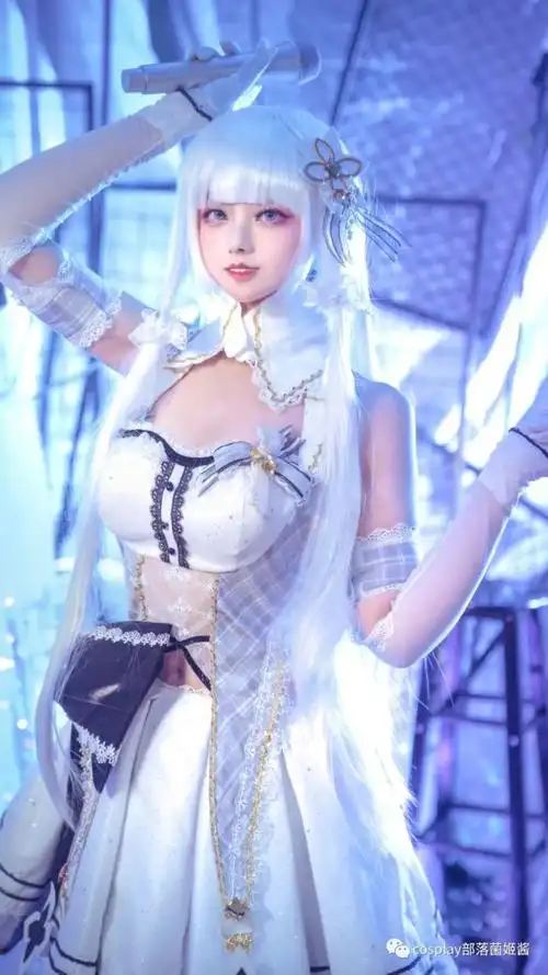 cos:碧蓝航线光辉打歌服cos正片@橘子