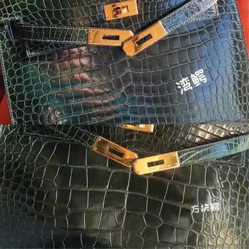 爱马仕鳄鱼皮分辨