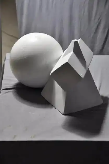 石膏几何体组合图片