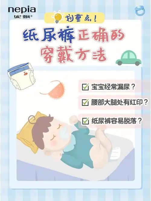 划重点87原来这才是纸尿裤的正确穿戴方法