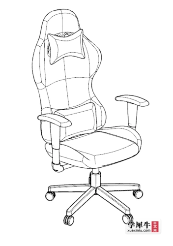 电竞椅-rhino(犀牛)设计作品集-学犀牛中文网