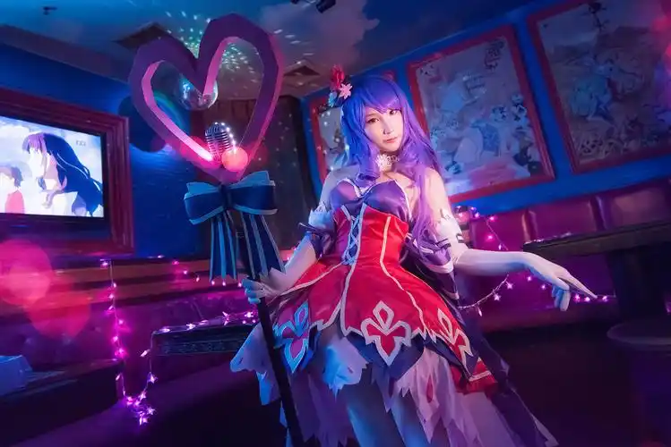 王者荣耀偶像歌手王昭君cosplay