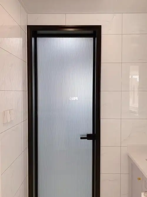 卫生间长虹玻璃门79超白玻没翻车79